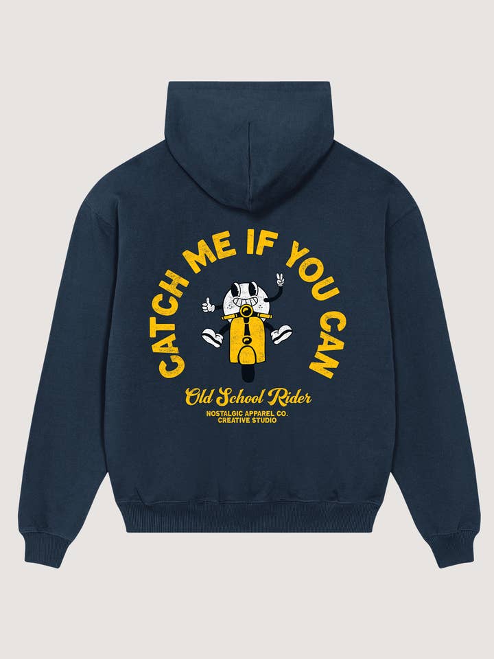 Catch Me If You Can | Oversized Hoodie for wholesale by Nostalgic Apparel