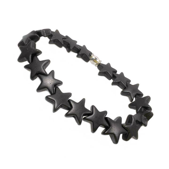 Star Stone Bracelet - Black Onyx Color for wholesale by Low Tide Island Design