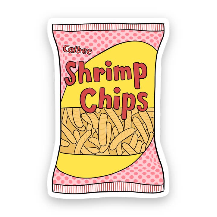Shrimp Chips Sticker for wholesale by Maison Chanamon