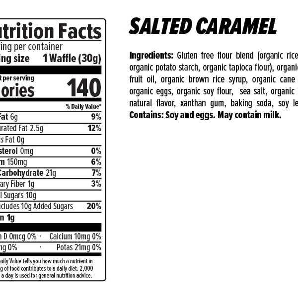 One Bay Distribution - Vente Supplément oral/vitamine - Gaufres énergétiques Honey Stinger, paquet de 12, caramel salé (GF)