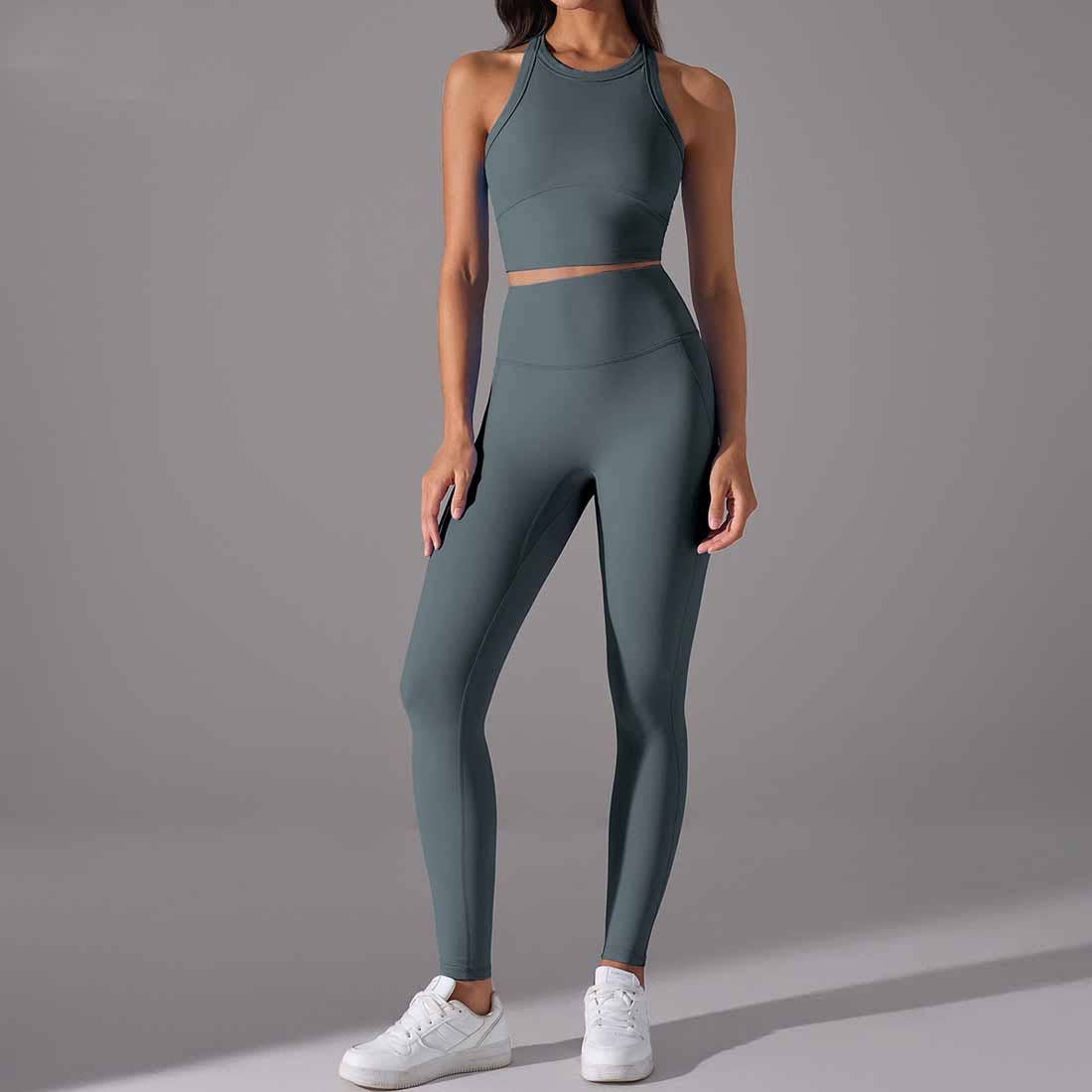 Sodalemon - Wholesale Activewear Set - Women's - Women High Intensity Sports Bra Seamless Workout Yoga Set1