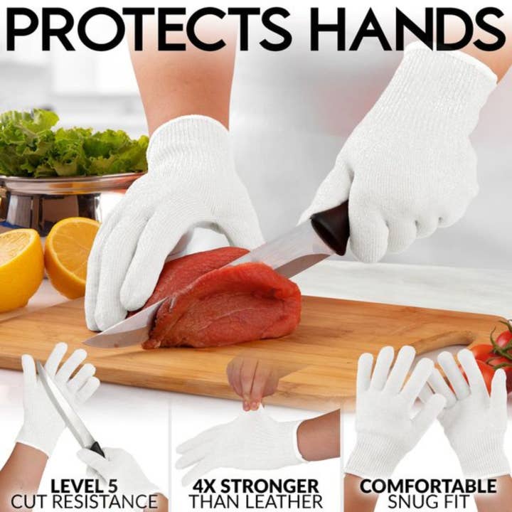 Zulay Kitchen - Wholesale Gloves - Unisex - Cut Resistant Gloves Level 5 Protection - Medium2