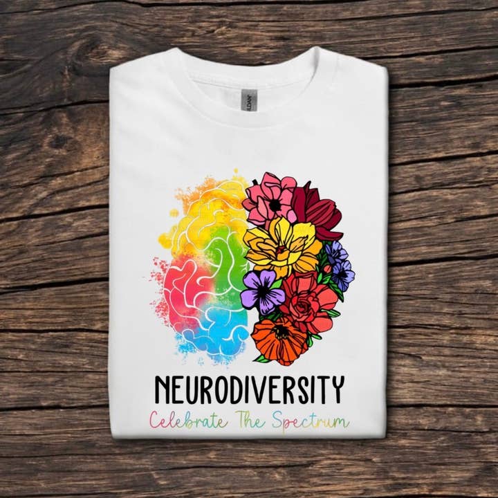 Camiseta Gráfica de Neurodiversidad | Camiseta de Autismo para venta al por mayor de Cosmic