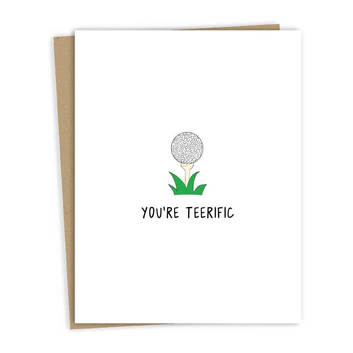 rockdoodles – wholesale Birthday card – You're Terrific Card | Congratulations & Birthday Card
