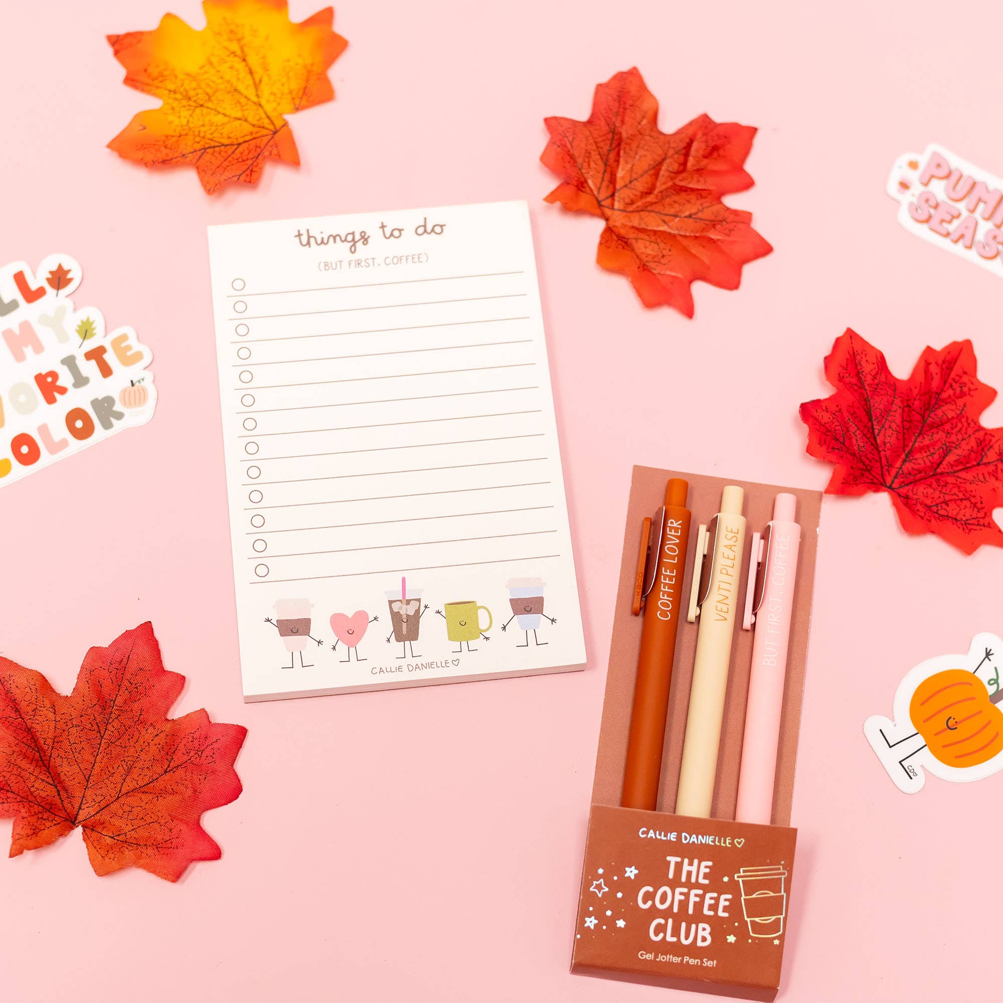 Callie Danielle - Wholesale Pen - Coffee Lover Pen Set3