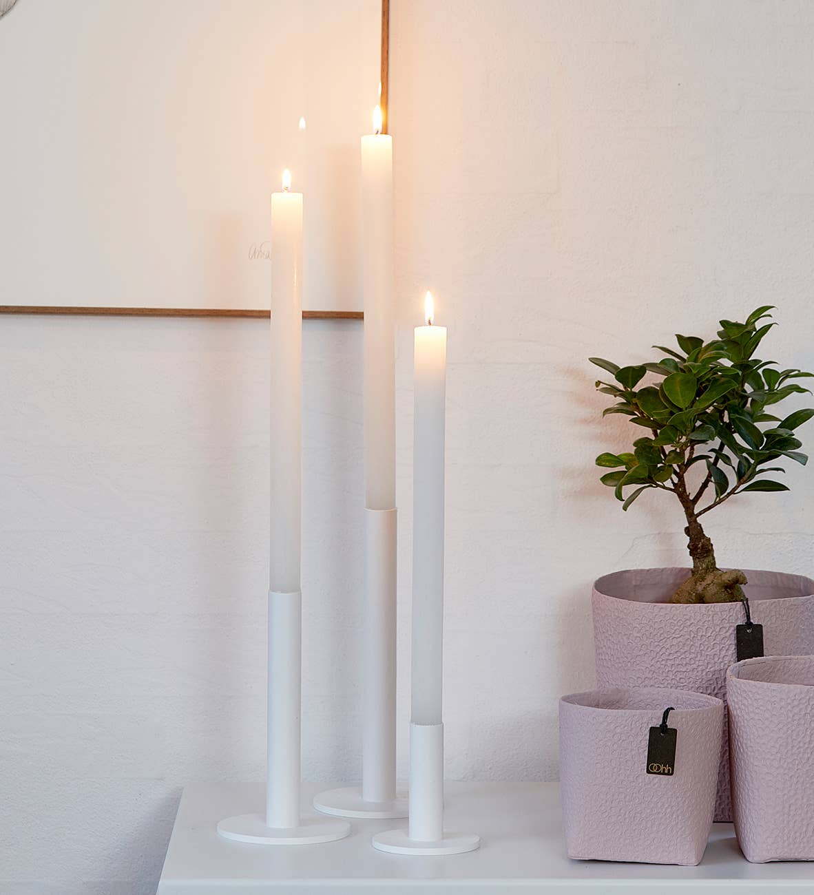 Lübech Living - Wholesale Candle Holder - Taper Candle Holder, Black3