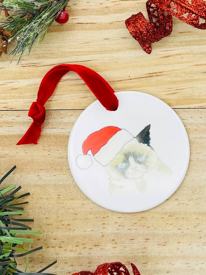 Grumpy Cat kerstornament voor wholesale door Krafty Inc
