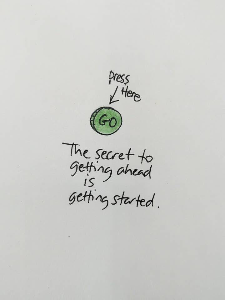 El secreto para avanzar... para venta al por mayor de Edie's Cards