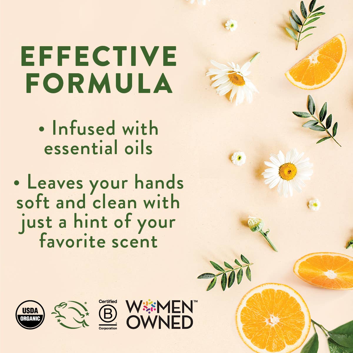 Rebel Green - Vendita all'ingrosso Sapone/Lozione per mani - Sapone per le mani - Arancia e Camomilla 12 once (unità)5