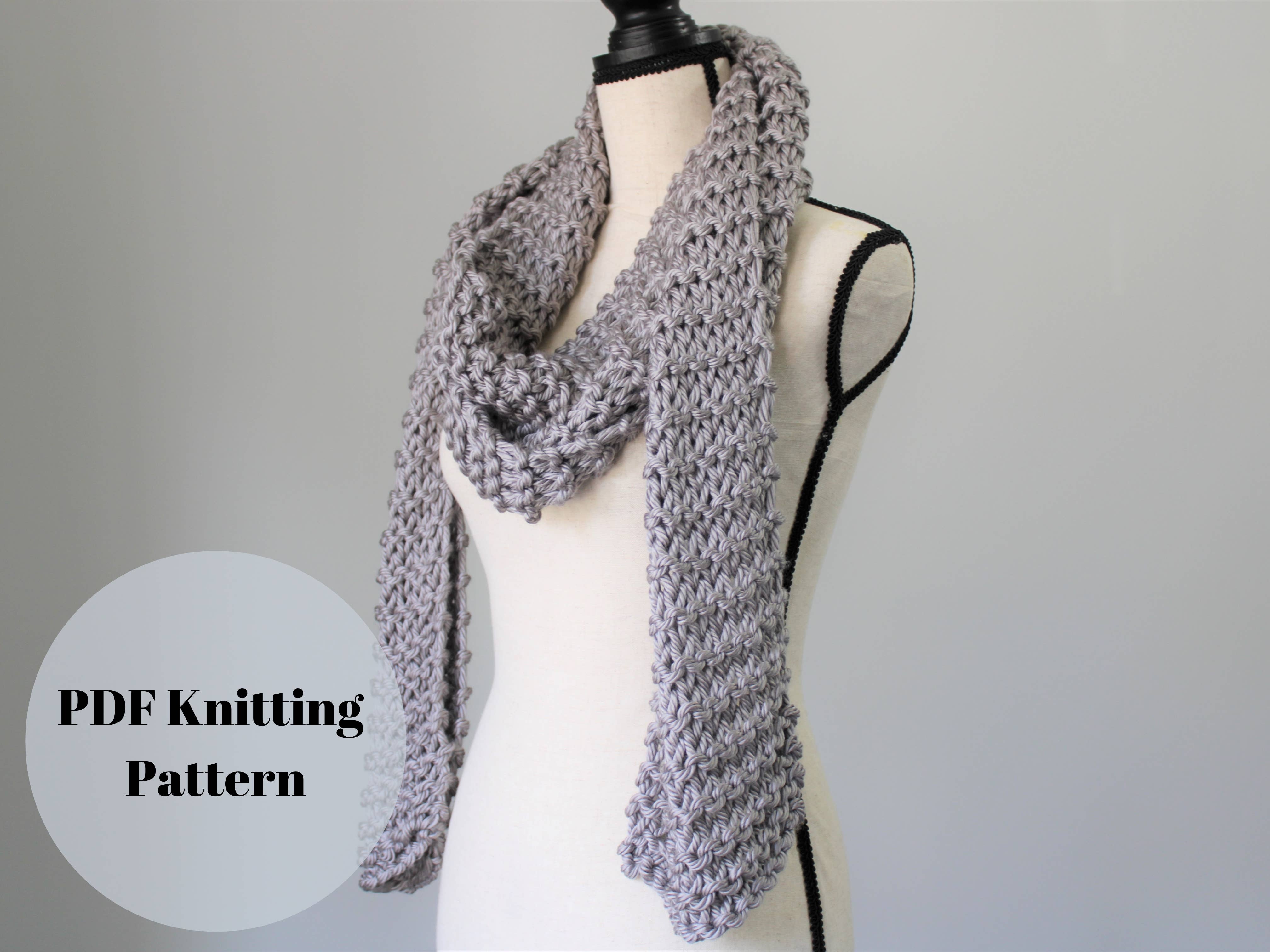 RamsGirl Design - Wholesale Knitting/Crochet Supplies - Chunky Scarf Beginner Knitting Kit9