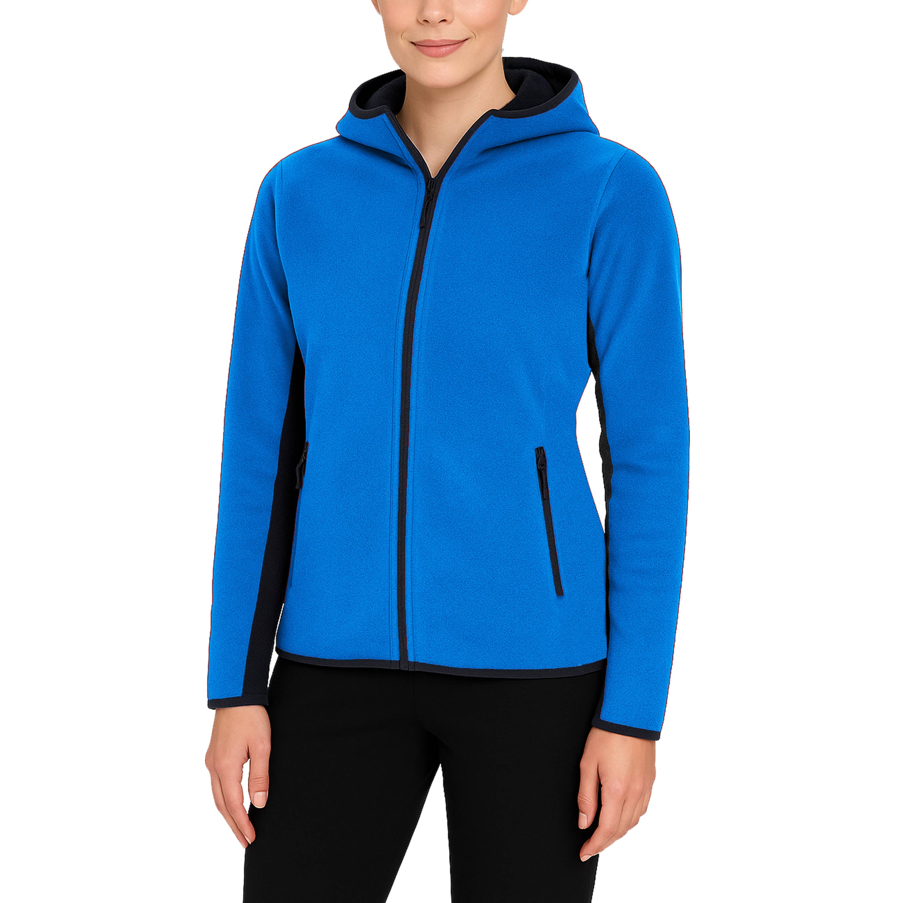 Galaxy By Harvic – wholesale Hoodie – Women's – Women's Loose-Fit Polar Fleece Tech Zip Hoodie 13