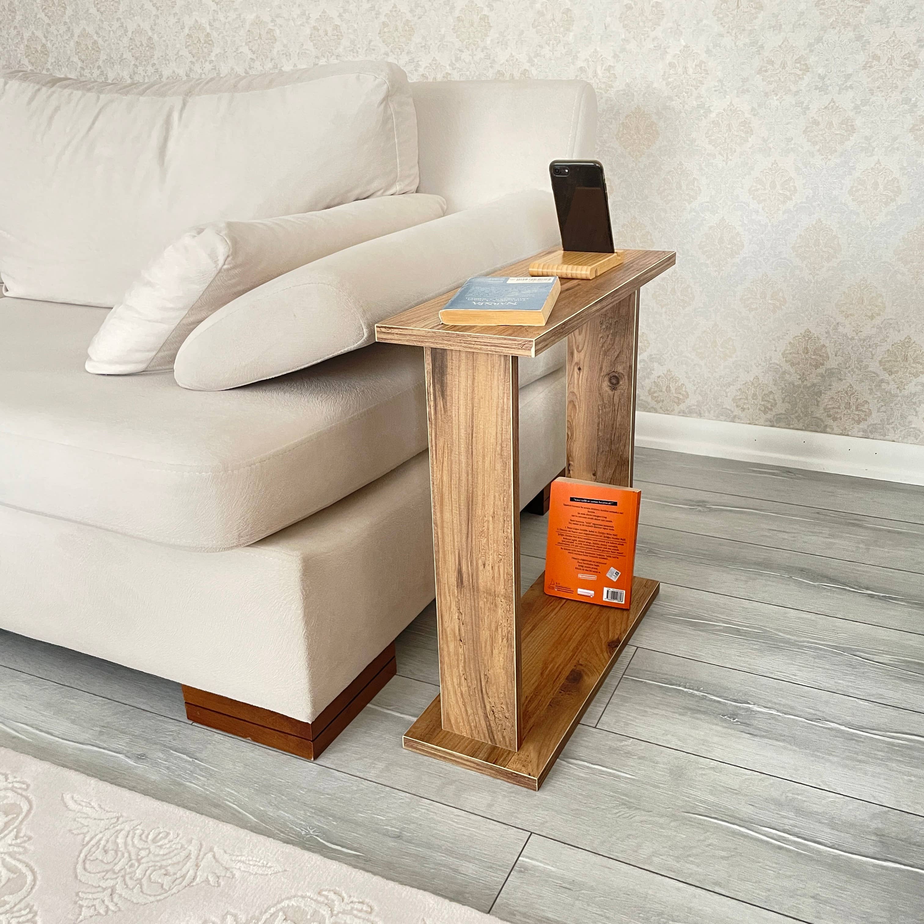 CosyDecorArt - Wholesale Side Table - Ultra Slim Reversible Side Table with Marble Pattern3