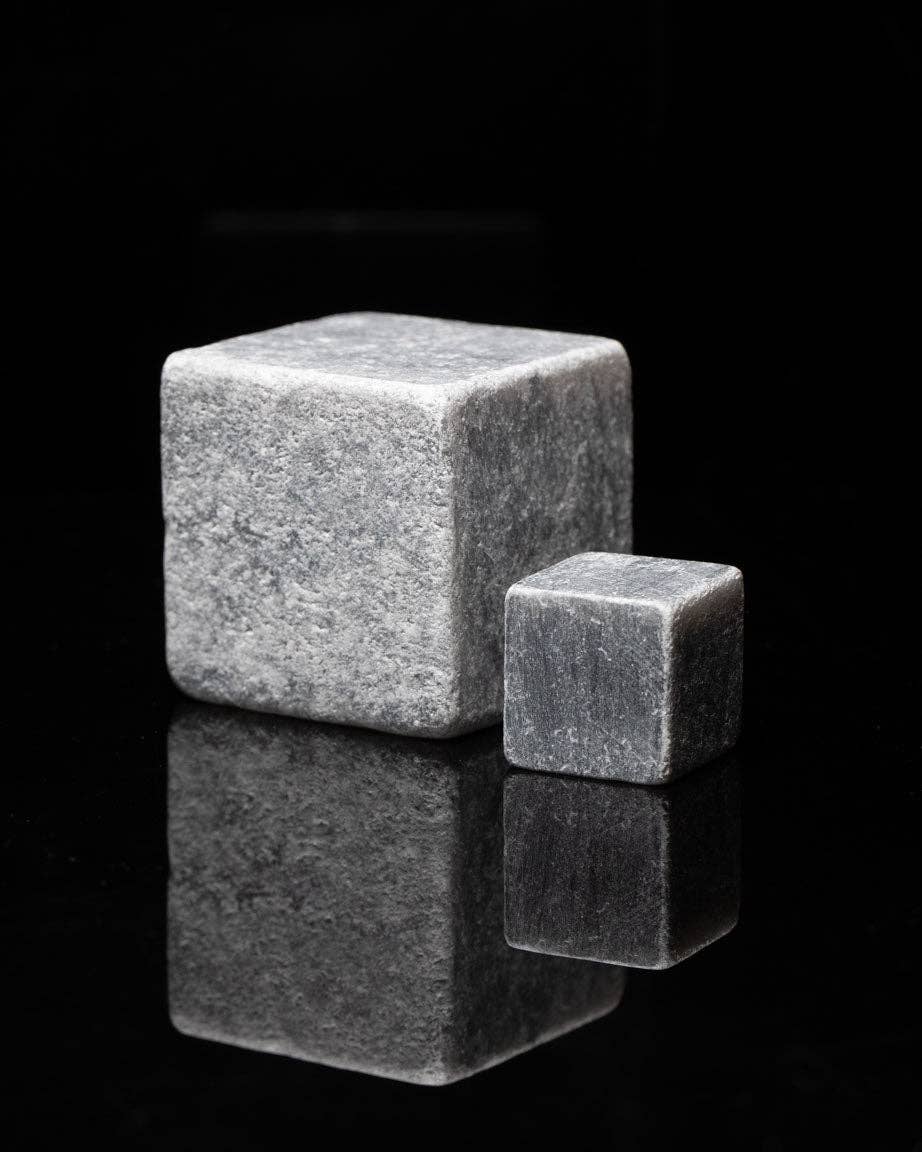 Cognitive Surplus - Wholesale Drink Chilling Cubes - Mega Rocks Soapstone Whiskey Stones (Case of 4)5