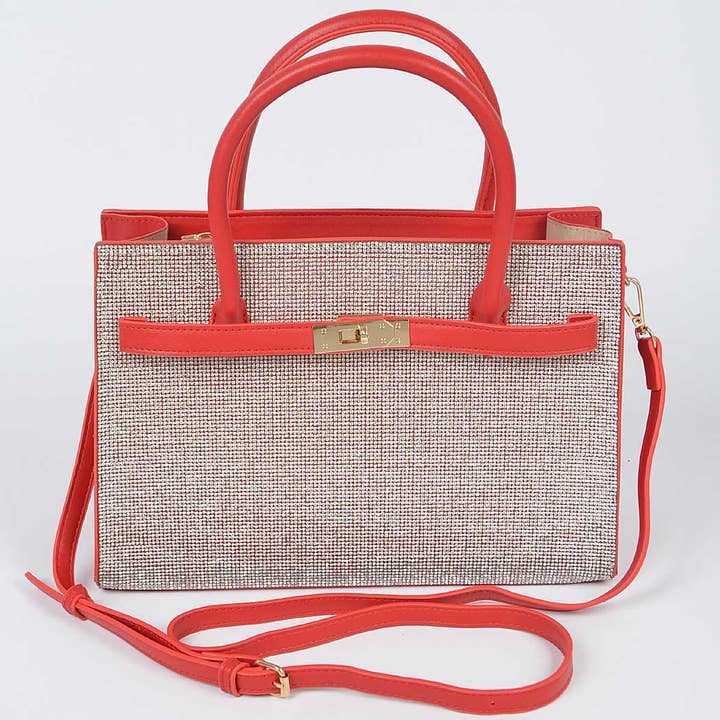 3AM BY H&D ACCESSORIES - Vendita all'ingrosso Borsa con manico - Donna - Borsa a tracolla con manico superiore in strass2