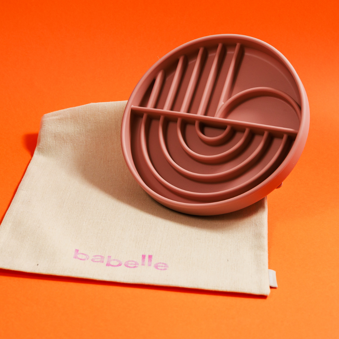 Babelle For Dogs - Wholesale Pet Food Mat - Dog - The Dreamy Lickmat - Old Rose 11