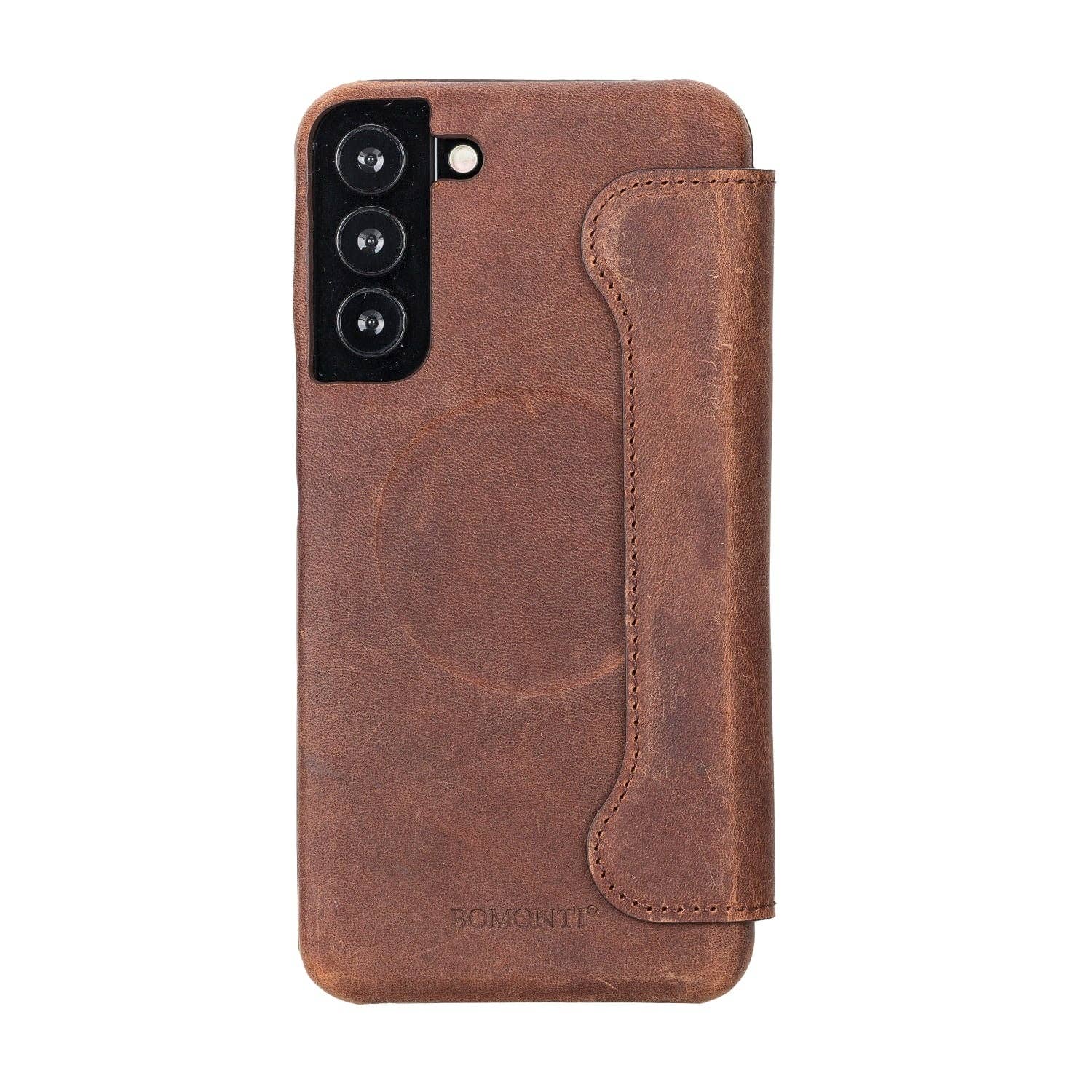 Bomonti - Wholesale Phone wallet/telefoonhoesje - Uniseks - Rostar lederen Samsung Galaxy S22+ afneembare portemonnee hoesje50