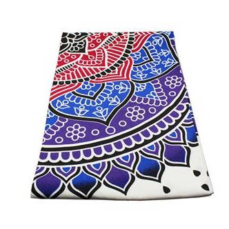 Tapestry - 58x82" Lotus Mixed 4 Colors for wholesale by Green Tree