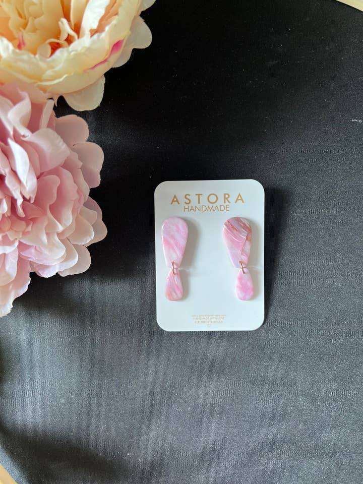 TARA - Pink Camo Marble for wholesale by Astora Handmade