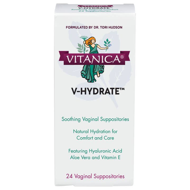 V-Hydrate Vaginal Suppositories for wholesale by Vitanica