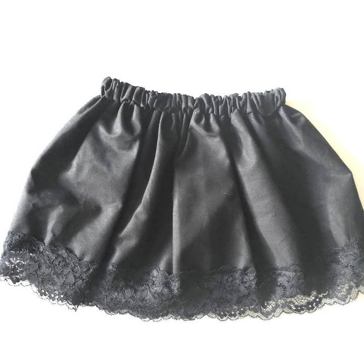 Småbarns-/Barnkjol med Spetskant för wholesale av Noir Star Emporium