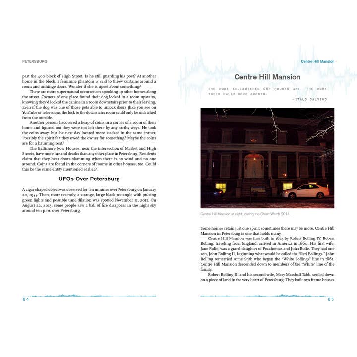 Schiffer Publishing - Wholesale Horror & Paranormal - Paranormal Petersburg, Virginia, and the Tri-Cities Area5