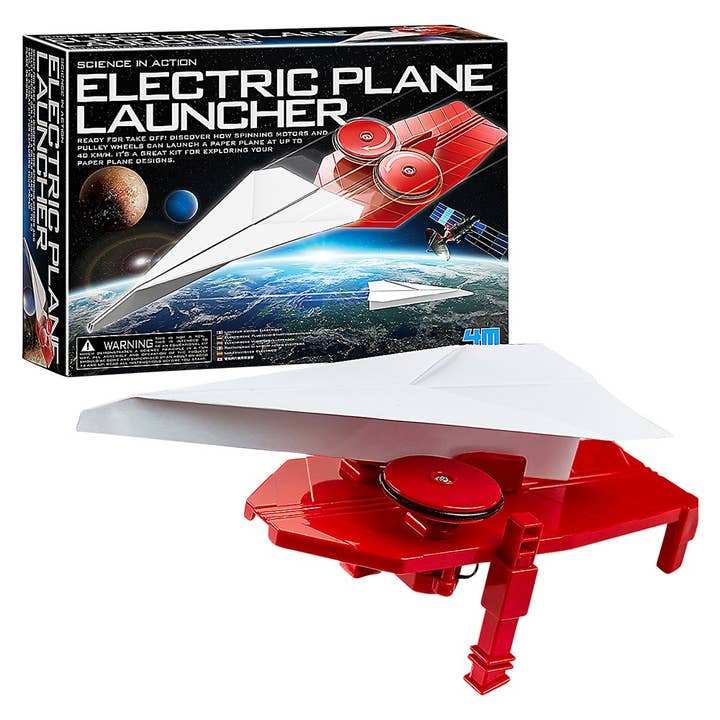 Science In Action/Electric Plane Launcher for wholesale by The Toy Network