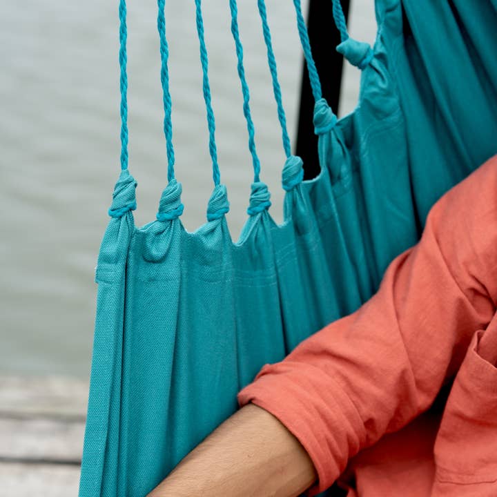 Calloway Mills - Wholesale Hammock - Calloway Mills Tropical Teal Hammock Chair5