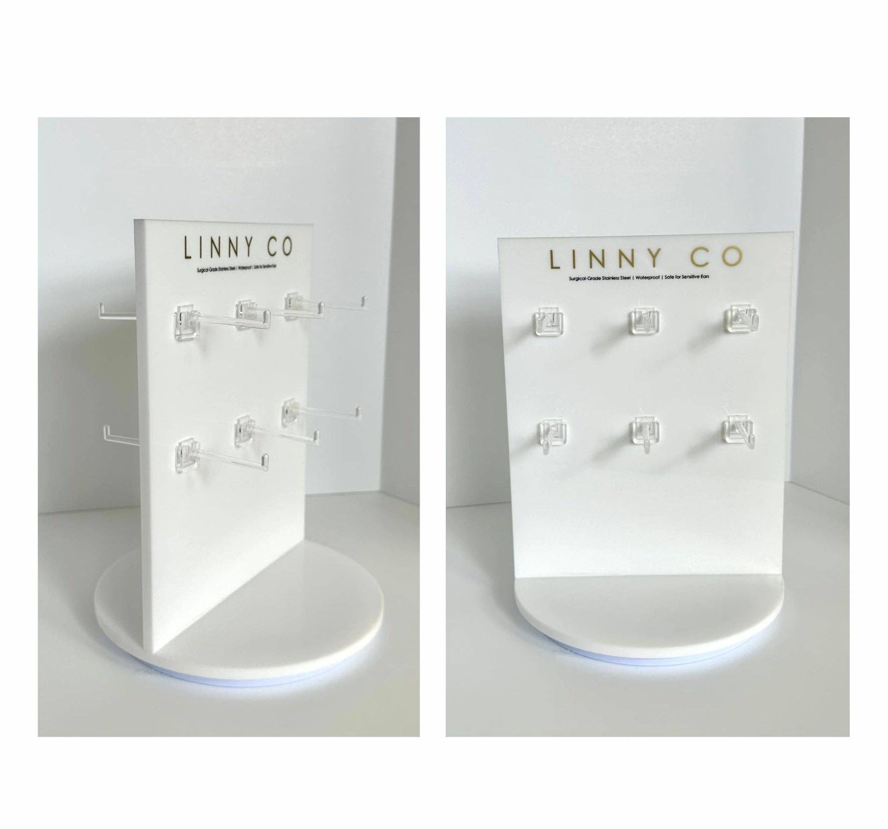 LINNY CO - Wholesale Jewelry Stand & Display - Display - Small Screwback Nap Stud Spinner - $353