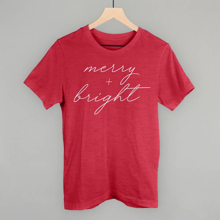 Ivy + Cloth - Wholesale Graphic Sweatshirt - Women's - Merry And Bright White Script5