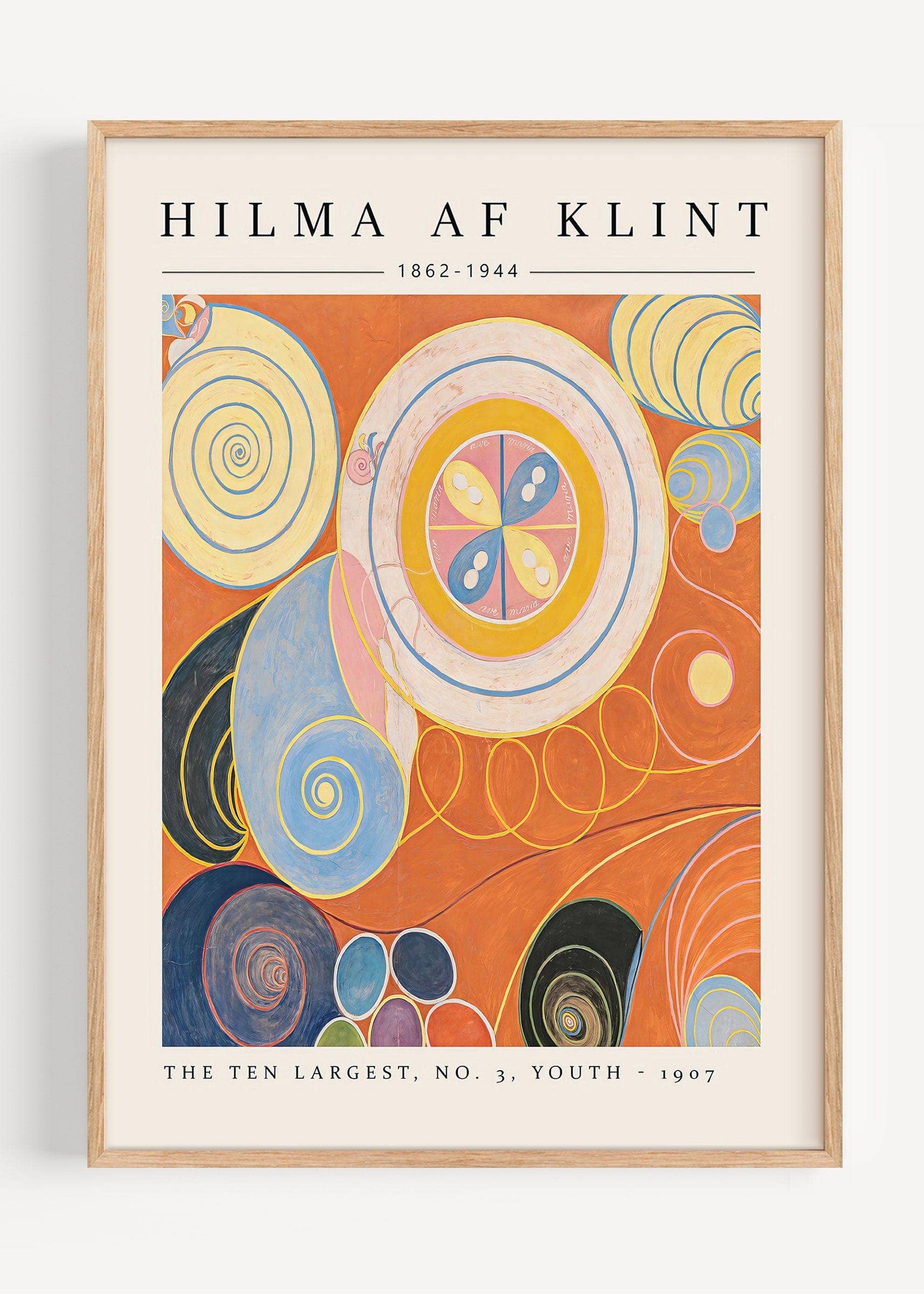 Peardrop Prints - Wholesale Art Print - Hilma af Klint Art Print – The Ten Largest, No. 3 (Youth), 1907 I135-1150