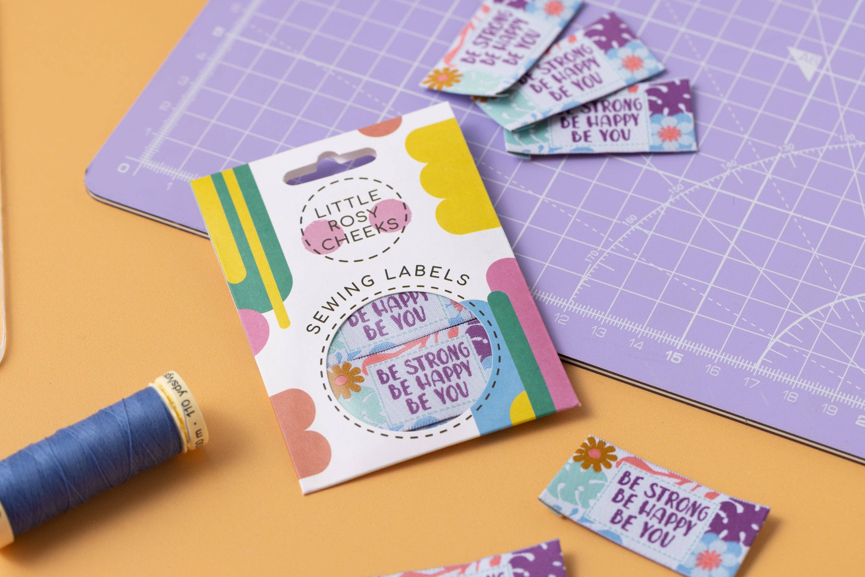 Little Rosy Cheeks - Wholesale Fabric - BE YOU - Sewing Labels Tags3