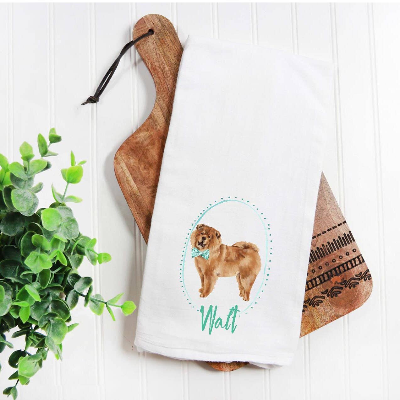 The Preppy Pineapple Home – Engroshandel Viskestykke – Personlig Chow Chow Flour Sack-håndklæde, brugerdefineret kæledyrsgave8