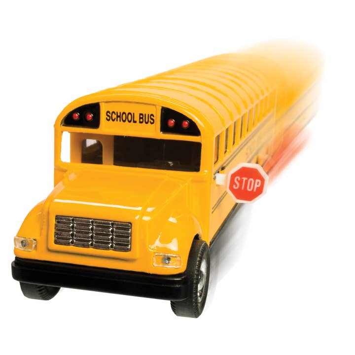 Toysmith - Wholesale Toy Car/Truck - Kids - Toysmith 7" School Bus2