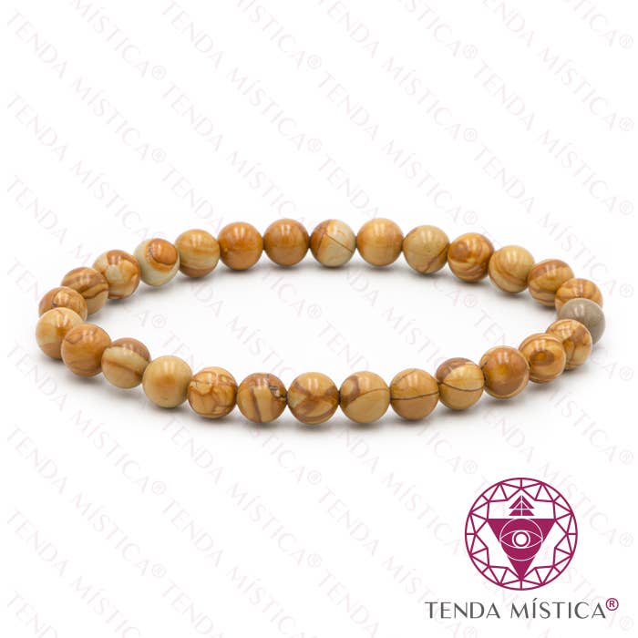 Tenda Mística - Wholesale Beaded Bracelet - Yellow Jasper Bracelet 6Mm0