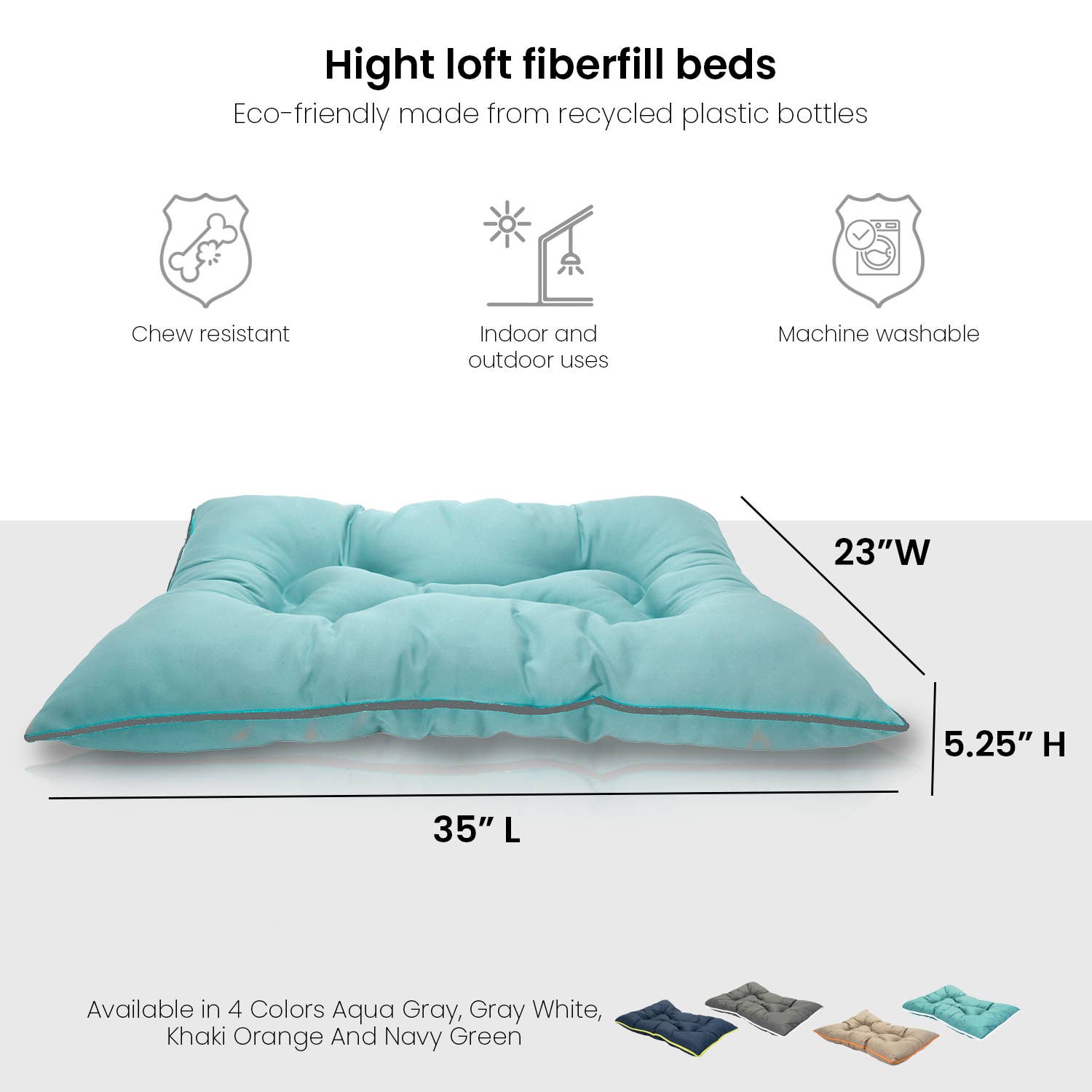 Precious Tails - Vente Panier – chien - Lit pour animal domestique Precious Tails « Go Anywhere » résistant à l'eau et aux mastications24