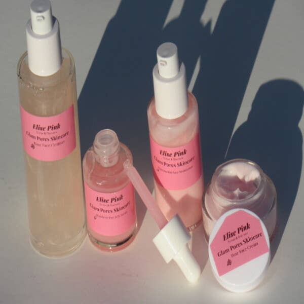 Elise Pink - Wholesale Facial Care Set/Kit - Glam Pores Skincare Set 5