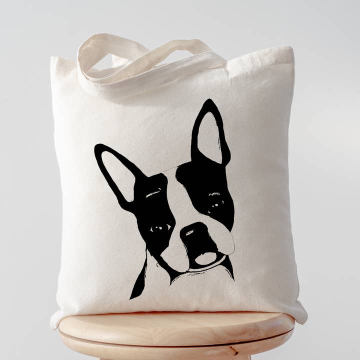 Boston Terrier - Dog Tote Bag for wholesale by Spicy Kitten Designs