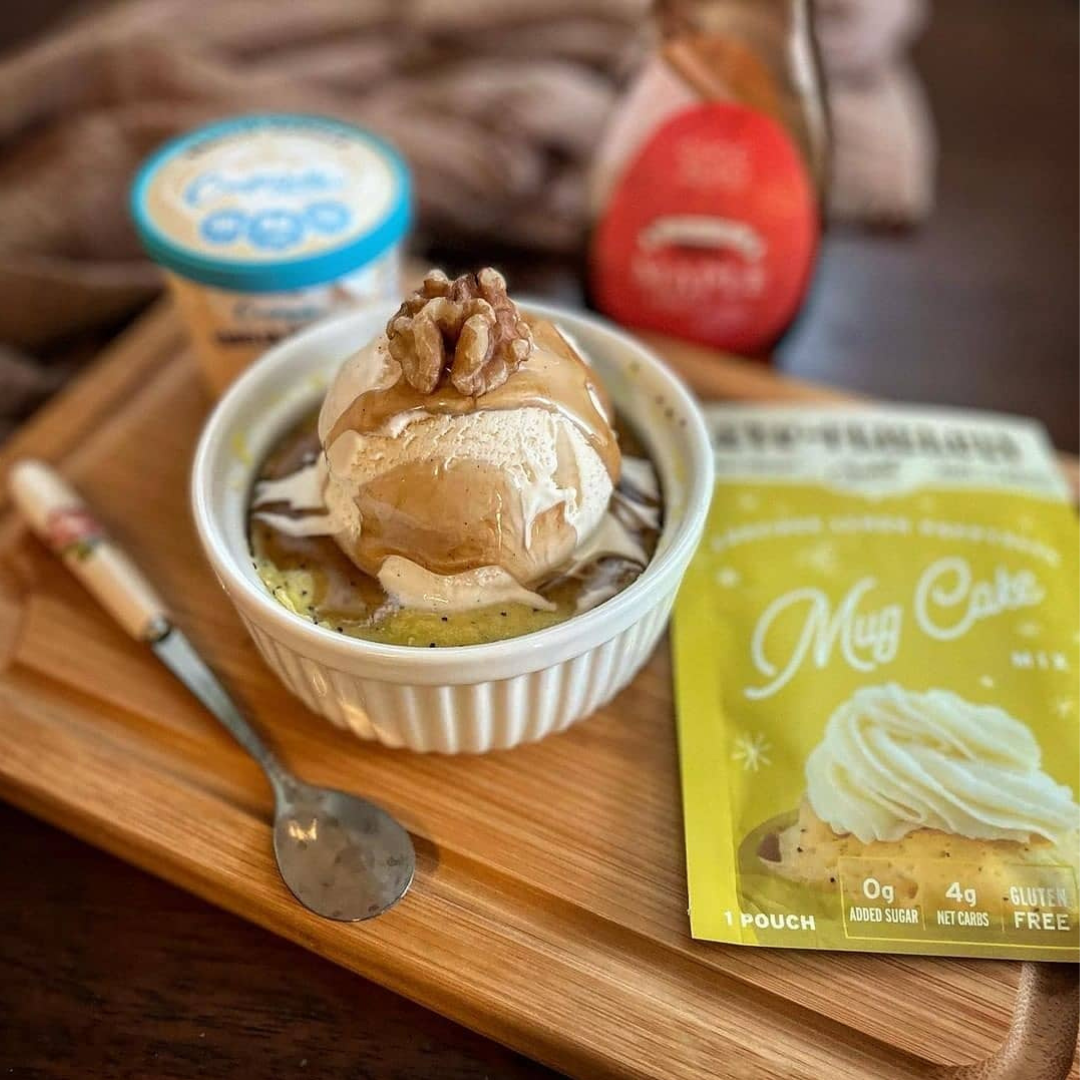 Sweet Logic – wholesale Muffin mix – Apple Cinnamon Quick Mug Muffin Mix - Low Carb (10-Pack)4