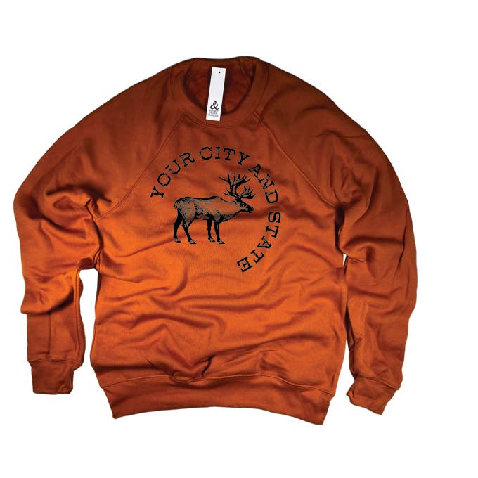 Sudadera Elk - Personalizable para venta al por mayor de and - ashley nicole designs