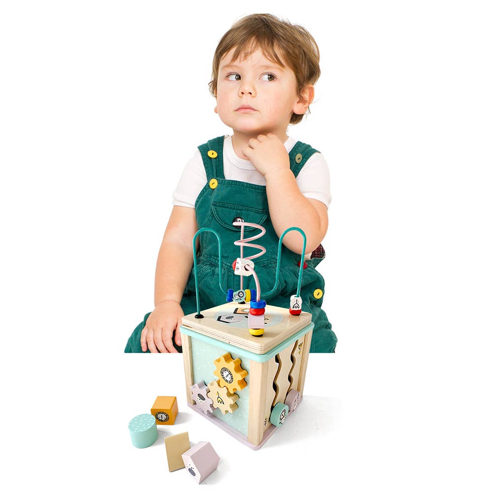 Leo & Friends - Vente Jouet en bois – enfant - Jouet d'activité en bois LEO & FRIENDS pour filles de 1 ou 2 ans11