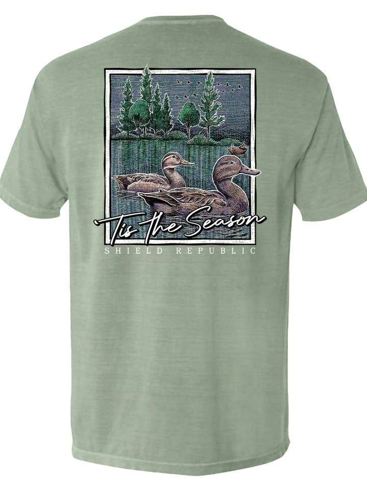 Shield Republic - Wholesale Screen Printed T-Shirt - Men's - Tis the Season Duck15