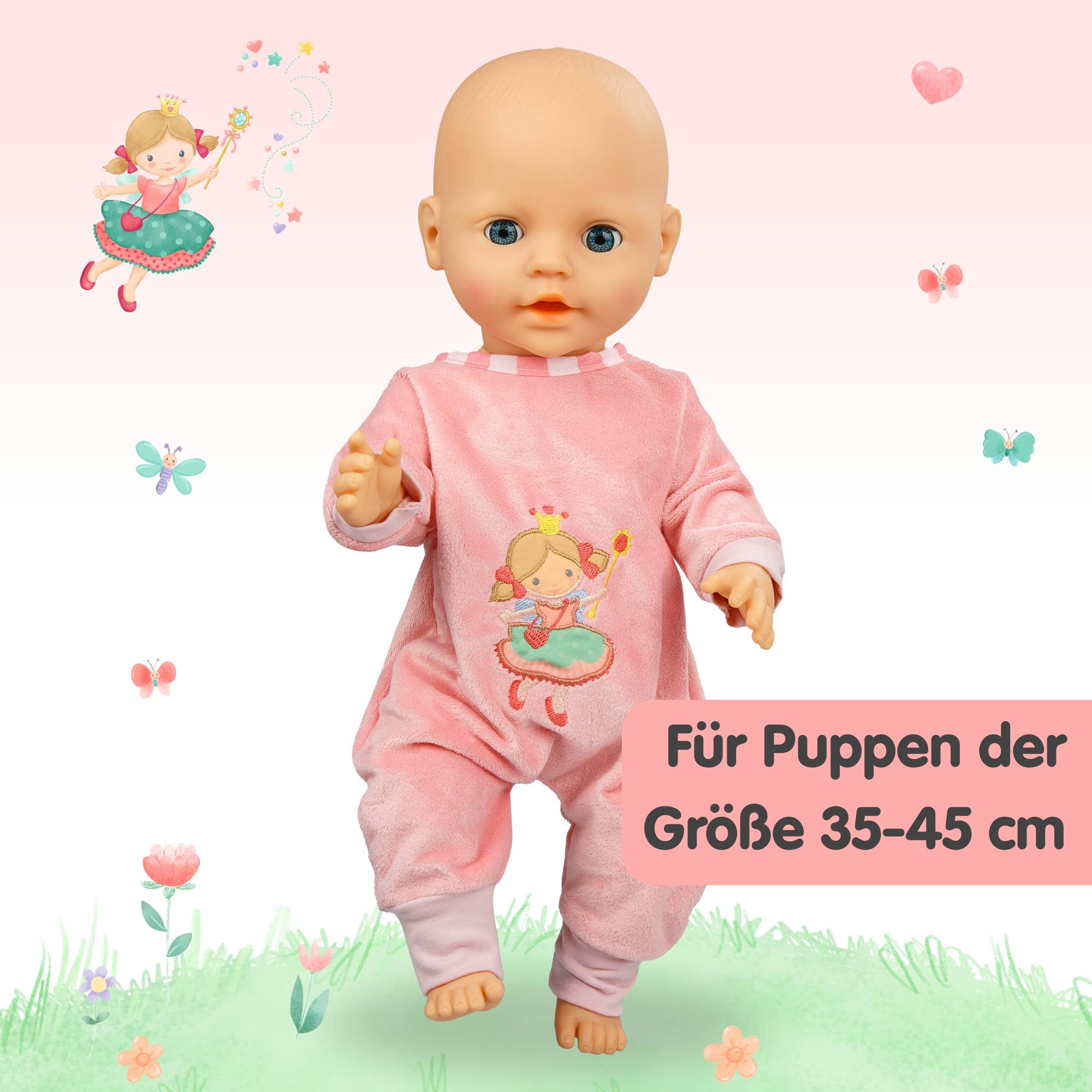 Heless - Wholesale Doll Clothing - Kids - Doll Romper ''Princess Emily'', size 35-45 cm1