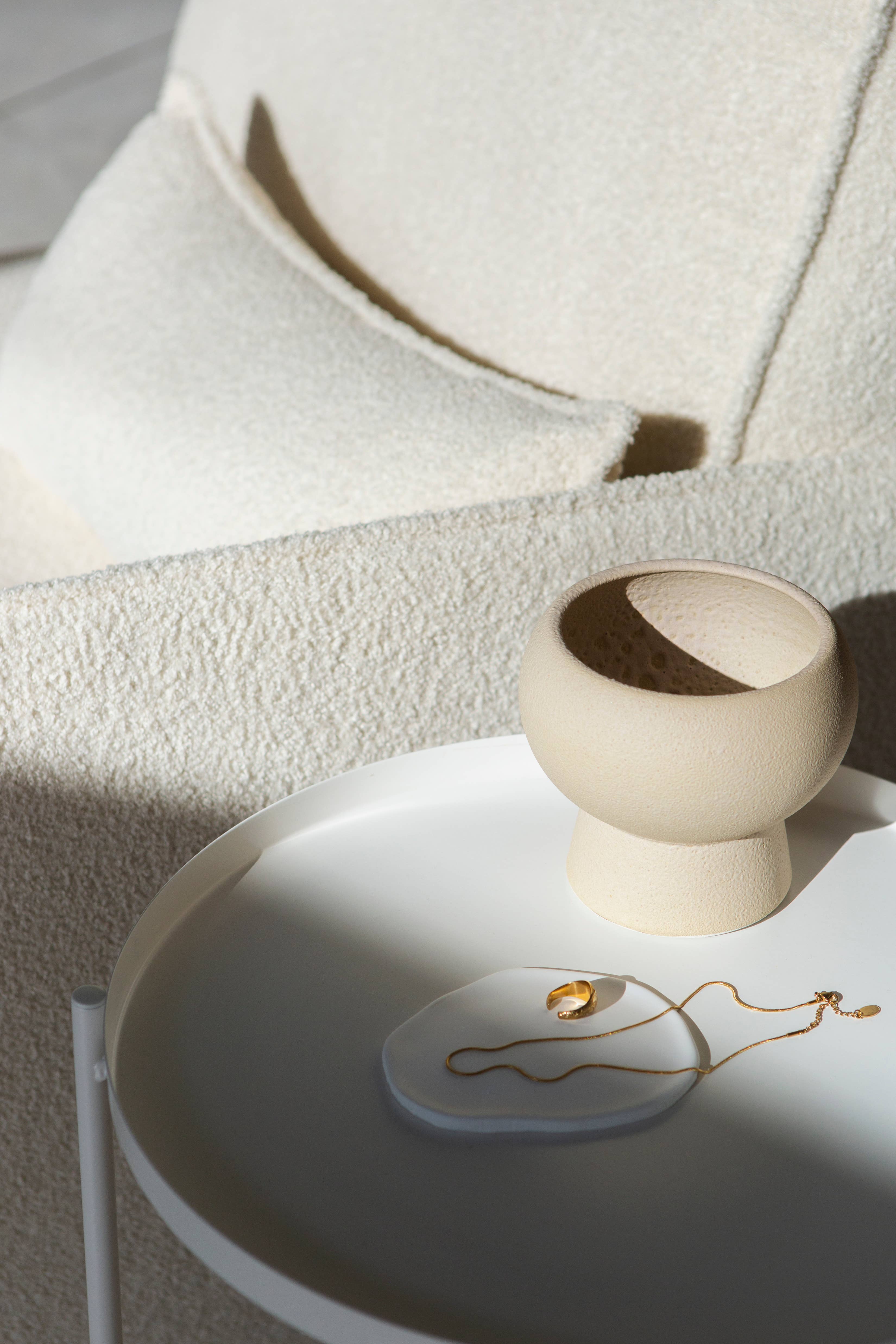 o cactuu - Wholesale Vase - Holden Glazed Cream Vase - Handmade - Christmas Decor2