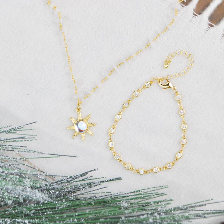 Liv Free Designs – Colar pingente/pendente por atacado – Colar Rainbow Moonstone1