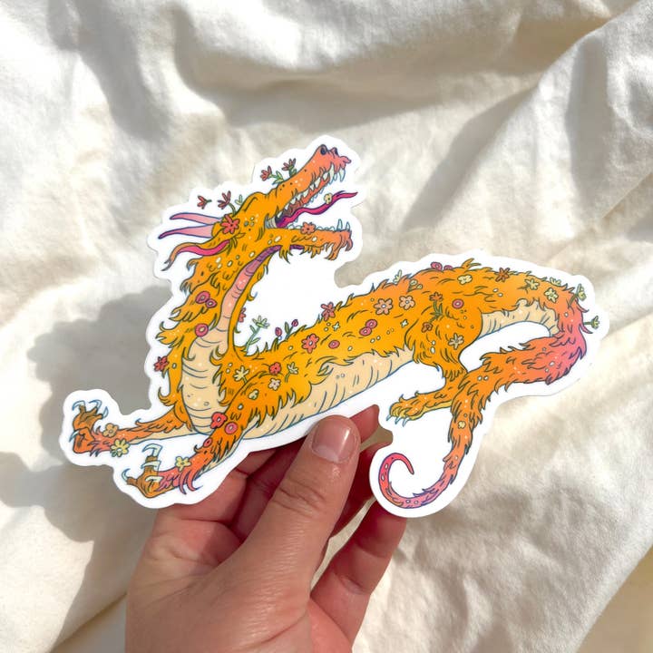 Natalie Andrewson - Wholesale Sticker - Spring Dragon Large Sticker0