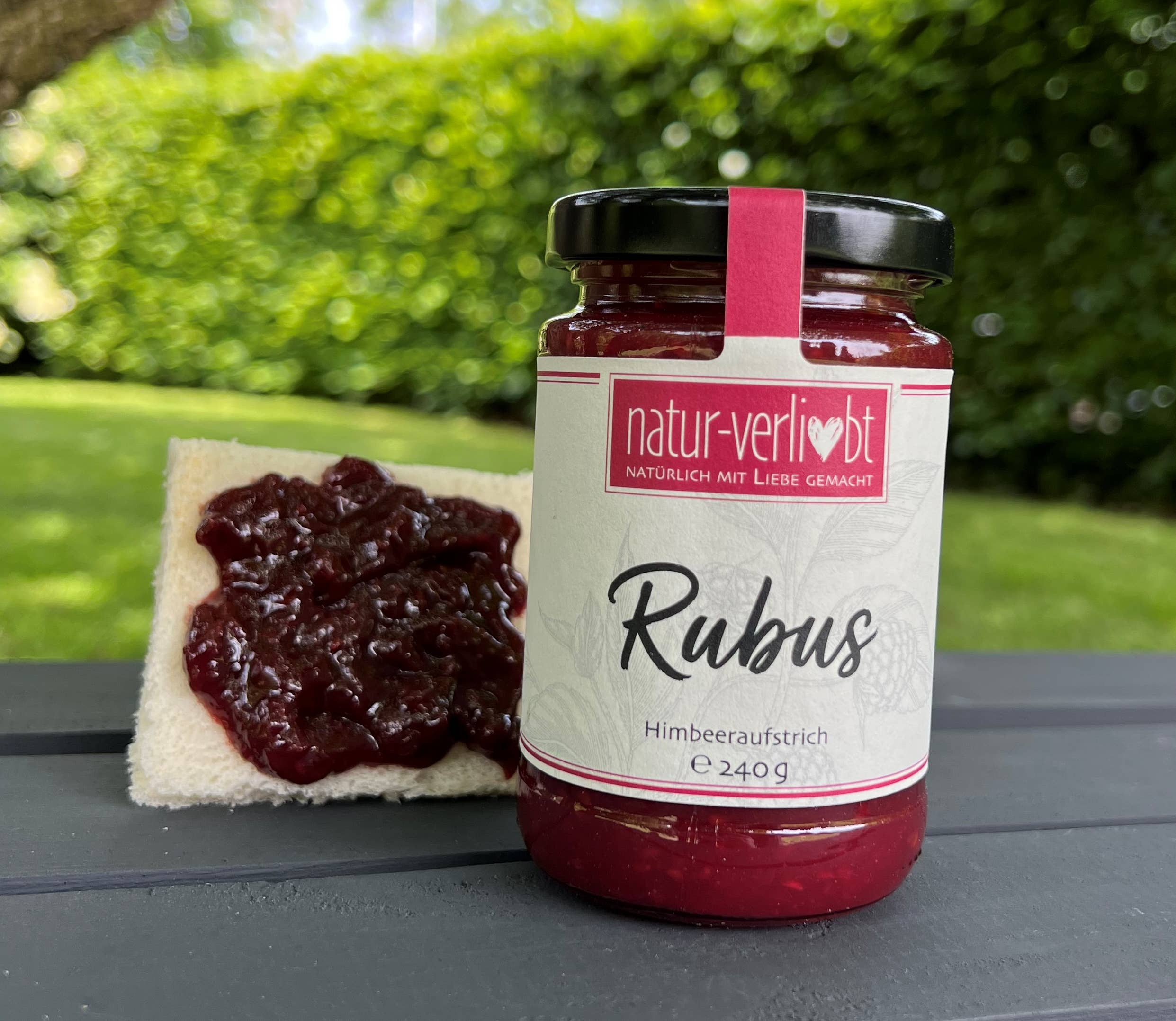 natur-verliebt – Großhandel Marmelade/Gelee – Rubus - Himbeeraufstrich 240G
