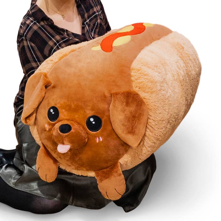 Squishable EU - Wholesale Stuffed/Plush Toy - Kids & Baby - Massive Squishable Hot Dog Dachshund0