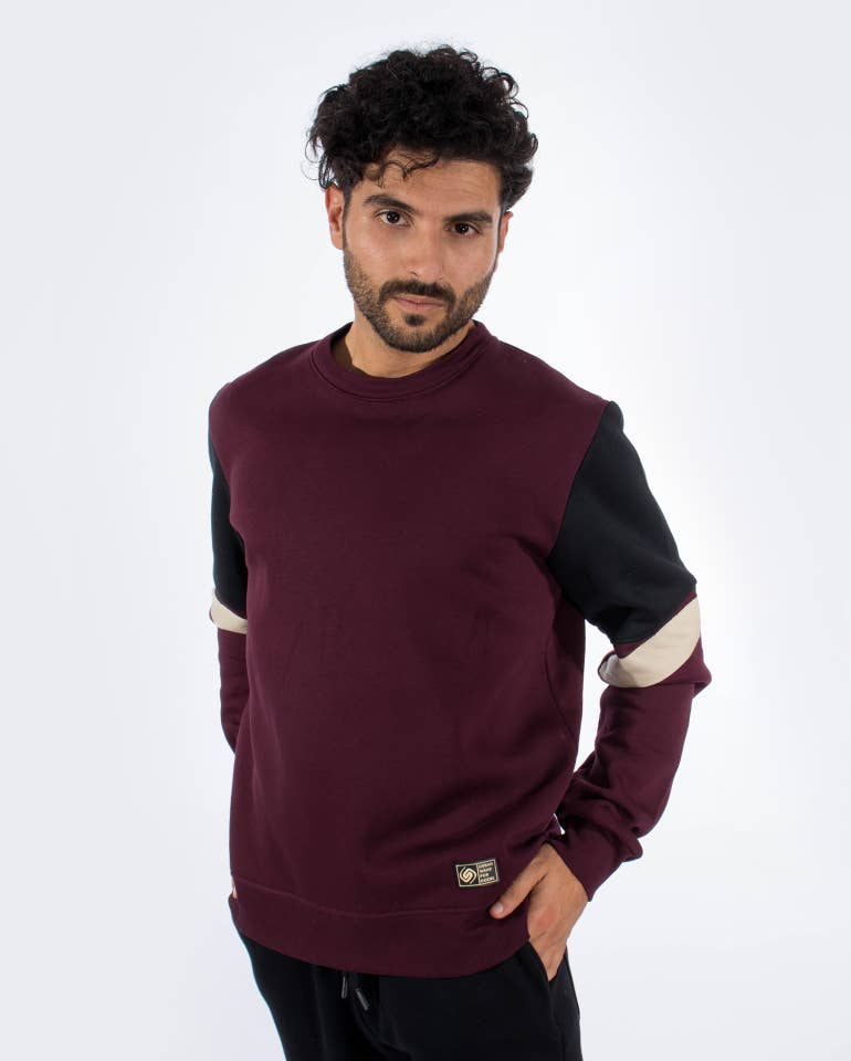 StockNow Unipessoal - Vente Sweat-shirt – homme - Sweat West bordeaux