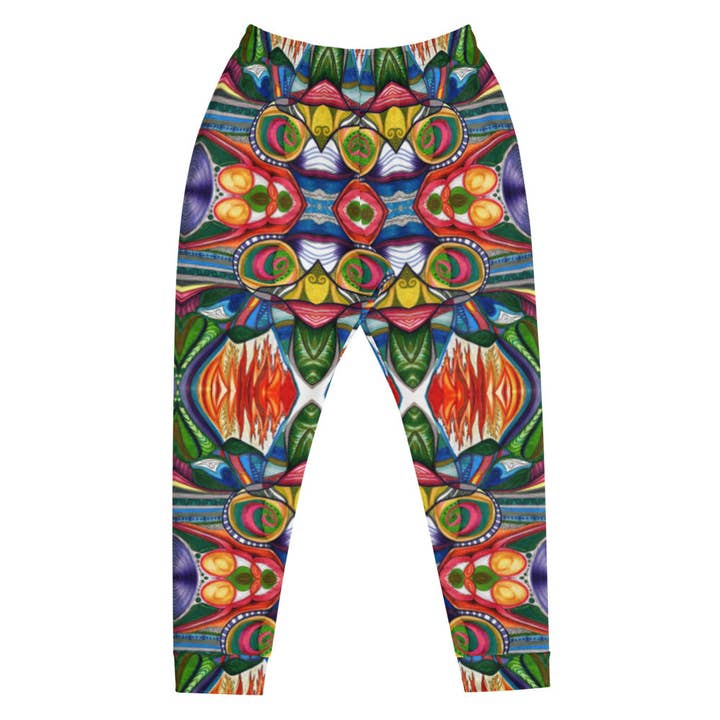 Men's Jogger, Fire within for wholesale by The Pastel Abstract