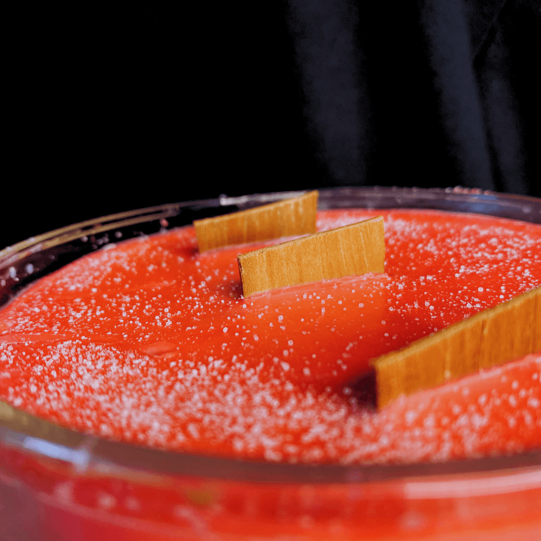 Aroma On The Rocks - Wholesale Novelty Candle - Triple Berry Twist Full Glass4